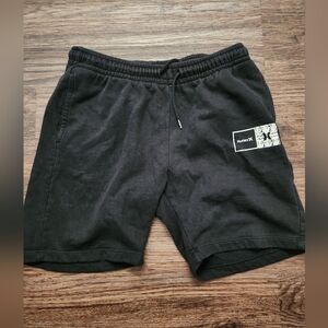 Hurley Mens Athletic Black Shorts